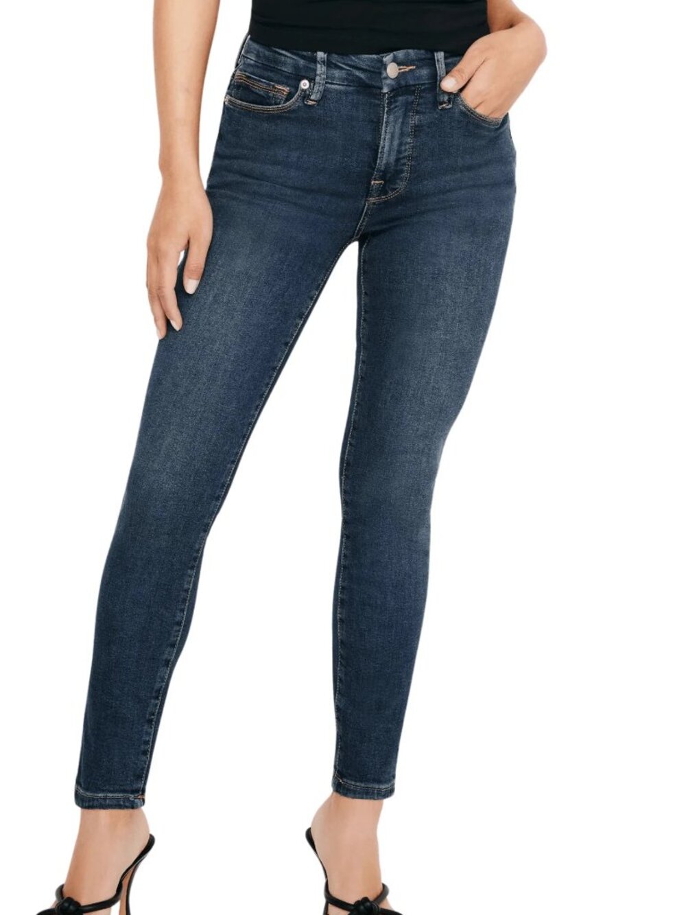 Good American Good Petite Skinny Jeans Size 6 NWT